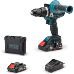 BORMANN Pro BBP5140 Δραπ/βιδο Κρουστικό Brushless 20V, 70Nm, Li-Ion, με 2 Ταχύτητες, 2x2Ah & Bαλίτσα