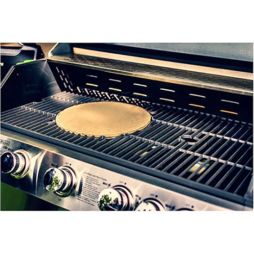 Bormann BBQ1225 Πλάκα Ψησίματος Πίτσας με Πέτρινη Λεία Επιφάνεια 29.5x29.5εκ.