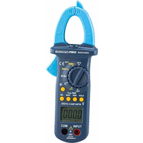 BORMANN Pro BDC3000 Αμπεροτσιμπίδα Ψηφιακή 600V