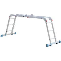 Bormann Pro BHL5040 Πολυμορφική Σκάλα Αλουμινίου 4x3 με Μέγιστο Ύψος 3.46mΚωδικός: 029601