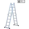 Bormann Pro BHL5070 Πολυμορφική Σκάλα Αλουμινίου 4x5 με Μέγιστο Ύψος 5.61mΚωδικός: 029632