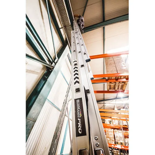 BORMANN Pro BHL5090 Σκάλα Τριπλή, 3X9 5.37m