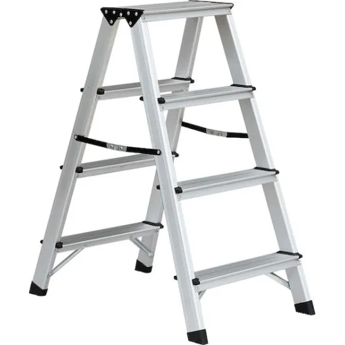 Bormann Pro BHL9035 Σκάλα Αλουμινίου με 2x4 ΣκαλοπάτιαΚωδικός: 051404