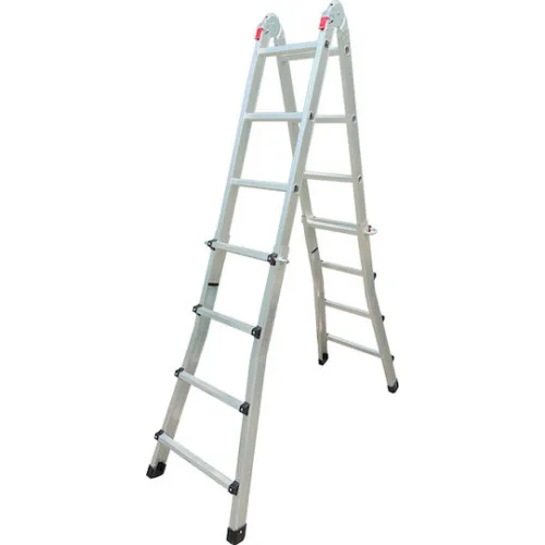 Bormann Pro BHL9080 Διπλή Σκάλα Αλουμινίου 2x4Κωδικός: 051428