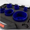 Bimetal Hole Saw Set Wood Plastic Metal Bormann Bht1410 8 PiecesΚωδικός: 028376