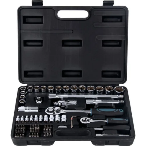 Bormann Pro BHT5150 Καστάνια με Καρυδάκια 1\2" & 1\4" 73τμχ