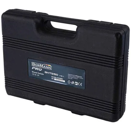Bormann Pro BHT5150 Καστάνια με Καρυδάκια 1\2" & 1\4" 73τμχ