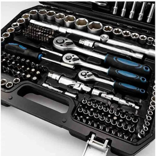 Bormann Pro BHT5220 Καστάνια με Καρυδάκια 1\2" & 1\4" & 3\8" 215τμχ