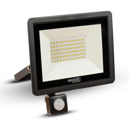 Bormann BLF1910 Στεγανός Προβολέας LED 10W Φυσικό Λευκό 4000K με Αισθητήρα Κίνησης IP65Κωδικός: 052401