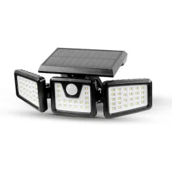 Bormann BLF4000 Στεγανός Ηλιακός Προβολέας LED 6.5W Ψυχρό Λευκό 6500K με Αισθητήρα Κίνησης IP65Κωδικός: 052456