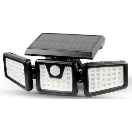 BORMANN BLF4000 Ηλιακός Προβολέας Led Ασφαλείας 6.5W, Ανιχνευτή Κίνησης