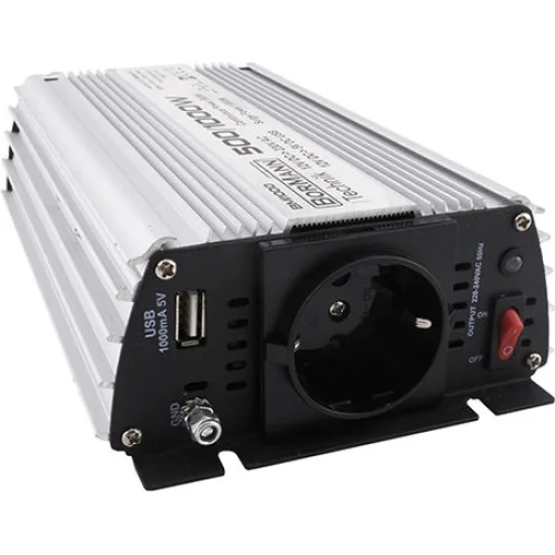 BORMANN BMI1010 Inverter-Μετατροπέας 12V-220V, 1000W
