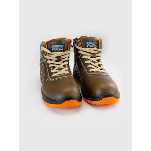 BORMANN Pro BPP8156 Μποτάκι Εργασίας O1, Δέρμα Nubuck, Dover No.46