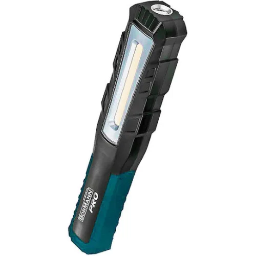Bormann Pro Φακός Συνεργείου Επαναφορτιζόμενος LED IPX4 Διπλής Λειτουργίας με Φωτεινότητα έως 800lm BPR6055Κωδικός: 035190