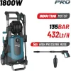 BORMANN Pro BPW4300 Πλυστικό Υψηλής Πίεσης 1800W, 135Bar, 432Lt/h