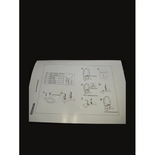 BORMANN BTW1030 Κάλυμμα Λεκάνης Sagitta 450x375mm Soft Close, Duroplast, 2.42KG