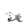 BORMANN Elite BTW3365 Μπαταρία Μπάνιου Spring, 35mm, Αναμεικτική, 850G Με Σετ Ντους