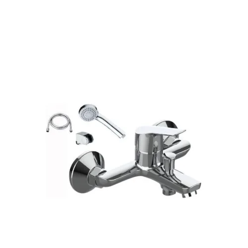 BORMANN Elite BTW3365 Μπαταρία Μπάνιου Spring, 35mm, Αναμεικτική, 850G Με Σετ Ντους