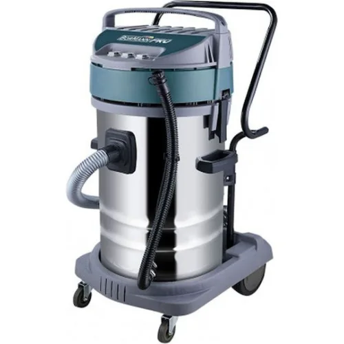 BORMANN Pro BVC7510 Σκούπα Υγρών-Στερεών 3x1000W Με Ανοξείδωτο Κάδο 80Lt