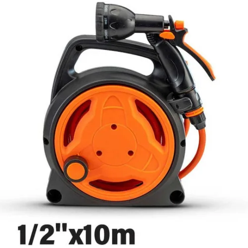 Nakayama Gh1000 Ανέμη Ποτίσματος με Λάστιχο 10m 1/2" με Χερούλι ΜαζέματοςΚωδικός: 024736