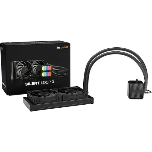 Be Quiet SILENT LOOP 3 Υδρόψυξη AIO CPU με 2 Ανεμιστήρες 120mm και ARGB Φωτισμό