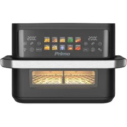 Primo PRAF-40530 Air Fryer με Διπλό Αποσπώμενο Κάδο 11lt Μαύρο