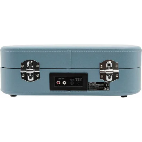 Muse MT-201BVB MT-201BVB Βαλιτσάκι Πικάπ με Belt Drive, Προενίσχυση και Ενσωματωμένα Ηχεία Black / Blue