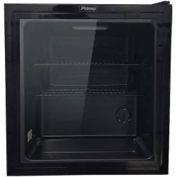 Mini Bar PRMB-50083 Primo 42L Μονόπορτο Γυάλινο/Μαύρο