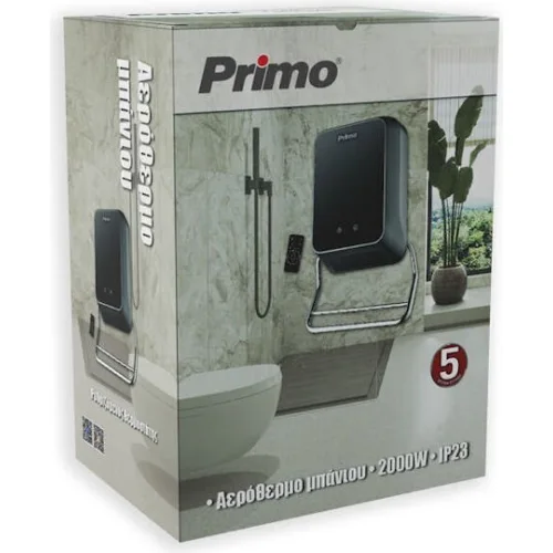 Primo Αερόθερμο Μπάνιου Δαπέδου 2000W