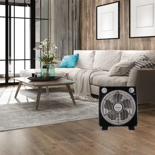 Primo PRBF- Box Fan 45W Διαμέτρου 30cm ΜαύροΚωδικός: 80556