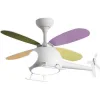 Primo Prcf-80679 Ανεμιστήρας Οροφής 98cm με Φως Πολύχρωμος / ΛευκόςΚωδικός: 800679