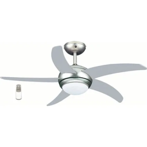 Primo PRCF-80425 Ανεμιστήρας Οροφής 110cm με Φως ΑσημίΚωδικός: 800425