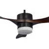 Primo PRCF-80437 Ανεμιστήρας Οροφής 140cm με Φως Καφέ / ΜαύροςΚωδικός: 800437
