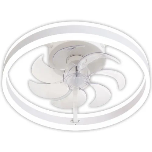 Ανεμιστήρας Οροφής PRCF-80609 Primo 20'' 50εκ. Με Τηλεχειριστήριο 1Φως LED 7 Φτερά Λευκός