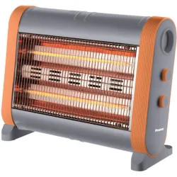 Θερμάστρα Carbon PRCH-81102 Primo Γκρί/Πορτοκαλί 1600W