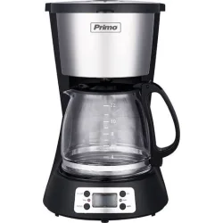 Καφετιέρα φίλτρου PRCM-40250 Primo Digital Eco 1.5L 12φλ Μαύρη-Inox