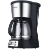 Καφετιέρα φίλτρου PRCM-40250 Primo Digital Eco 1.5L 12φλ Μαύρη-Inox