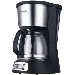Καφετιέρα φίλτρου PRCM-40250 Primo Digital Eco 1.5L 12φλ Μαύρη-Inox