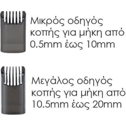 Κουρευτική μηχανή PRΗΤ-40569 PRIMO Επαναφ 100Μ IPX7 Digital 3σε1 Μαύρη