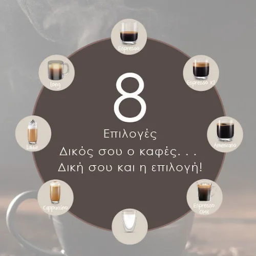 Primo PREM-40570 Μηχανή Espresso 1350W Πίεσης 20bar Μαύρη 400570