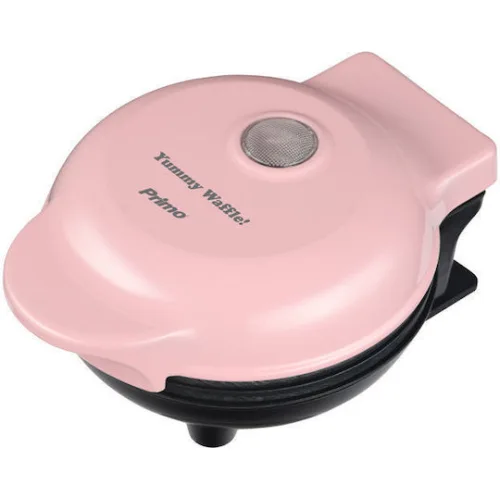 Primo Mini Βαφλιέρα για Στρογγυλές Βάφλες 500W
