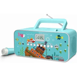 Muse M-29 Φορητό Ηχοσύστημα με CD / Ραδιόφωνο / MP3 / USB Τιρκουάζ
Κωδικός: M-29KB