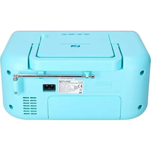Muse M-29 Φορητό Ηχοσύστημα με CD / Ραδιόφωνο / MP3 / USB ΤιρκουάζΚωδικός: M-29KB