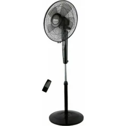 Ανεμιστήρας Ορθοστάτης PRSF-80505 Primo 16'' 40εκ. Με Τηλεχειριστήριο 5Φτερά Μαύρος
