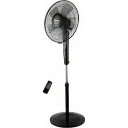 Ανεμιστήρας Ορθοστάτης PRSF-80505 Primo 16'' 40εκ. Με Τηλεχειριστήριο 5Φτερά Μαύρος