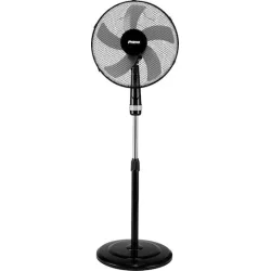 Ανεμιστήρας Ορθοστάτης 16'' 40CM PRSF-80448 Primo Μαύρος-Γκρι 5Φτερά 50W