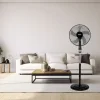 Primo PRSF-80448 Ανεμιστήρας Ορθοστάτης 50W Διαμέτρου 40cm ΜαύροςΚωδικός: 800448