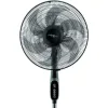 Primo S1684 Ανεμιστήρας Ορθοστάτης 40W Διαμέτρου 40.64cm με Τηλεχειριστήριο ΜαύροςΚωδικός: 800734