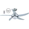 Primo PRCF-80282 Ανεμιστήρας Οροφής 110cm με Φως ΑσημίΚωδικός: 800282