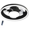 Primo PRCF-80725 Πλαφονιέρα 50.8cm με Φως ΜαύρηΚωδικός: 800725
